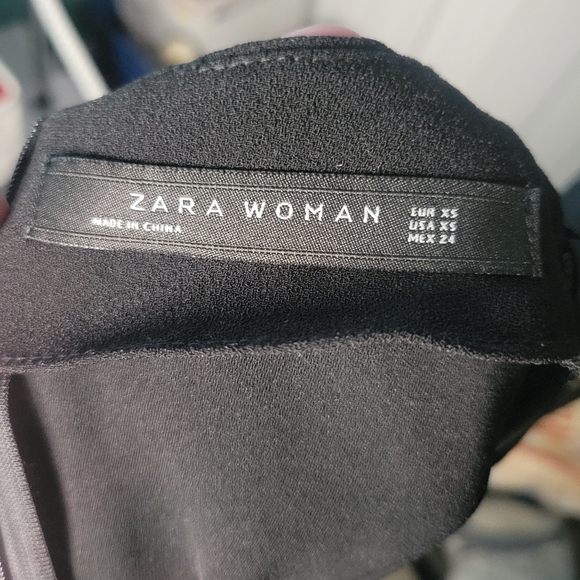 Zara Black Mini Dress - Picture 6 of 6